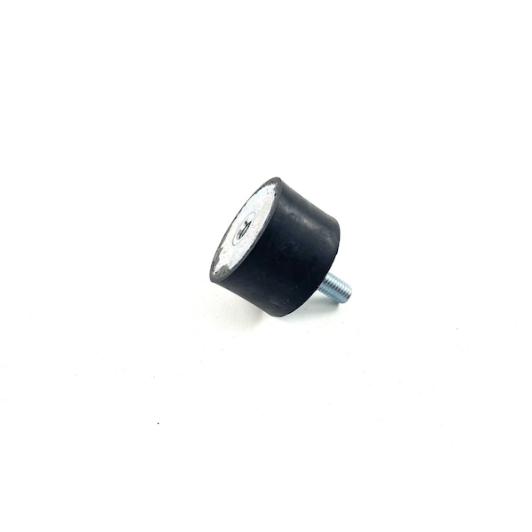 Fairchild Industries Rubber vibration isolator mount, female to male, metric, Natural Rubber 50A, Zinc-plated steel RVI1014-FM50 - main